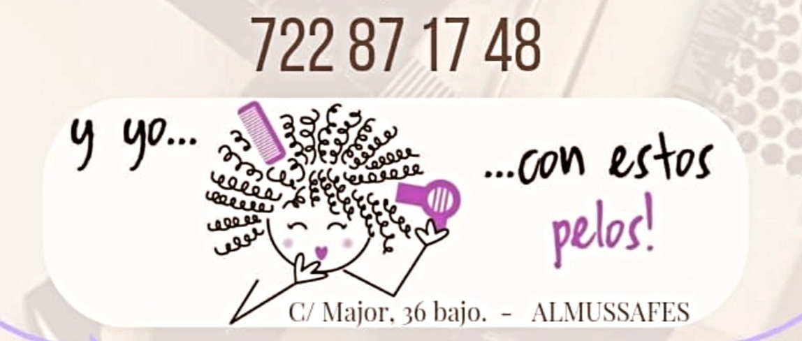 Y yo con estos pelos